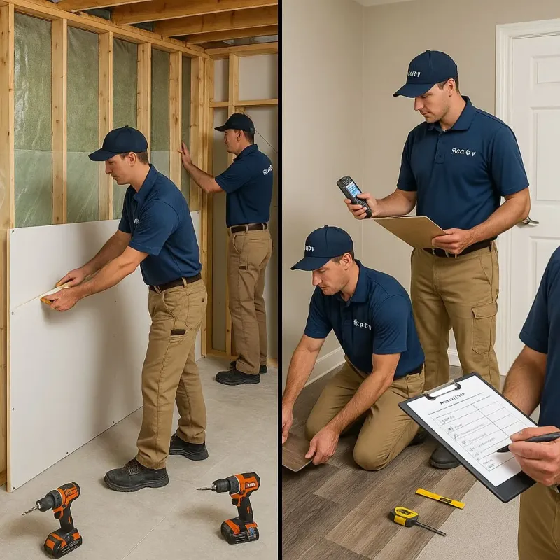 Repairs and Reconstruction process in State College, PA